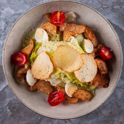 Салат «Цезарь» с курицей